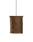 Bhodi Sculptural Composite Pendant | Dark Roast