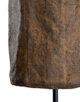 Bhodi Sculptural Composite Table Lamp | Dark Roast