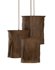 Bhodi Sculptural Composite Pendant | Small | Dark Roast