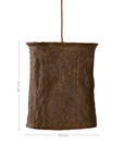 Bhodi Sculptural Composite Pendant | Dark Roast