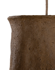 Bhodi Sculptural Composite Pendant | Small | Dark Roast