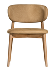 Capri Dining Chair | Aniline Leather | Cashew