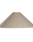 Linen Lamp Shades Pyramid Oatmeal Large Uniqwa Collections