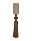 Jaala Sculptural Composite Floor Light | Dark Roast