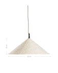Khufu Pendant | Sculptural Composite | Small | Light Roast Uniqwa Collections