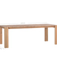 Kulala Dining Table | Reclaimed Teak