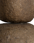 Lulah Floor Lamp | Sculptural Composite | Dark Roast Uniqwa Collections