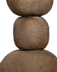 Lulah Floor Lamp | Sculptural Composite | Dark Roast