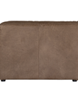 Manson Modular Sofa | Buffalo Leather | Mushroom Brown