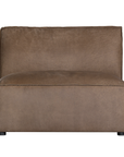 Manson Modular Sofa | Buffalo Leather | Mushroom Brown