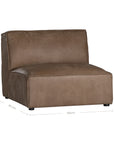 Manson Modular Sofa | Buffalo Leather | Mushroom Brown