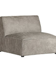 Manson Modular Sofa | Buffalo Leather | Earthy Grey Uniqwa Collections