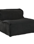Masekela Sofa | Single Seater Black Uniqwa Collections
