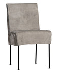 Nadi Dining Chair | Buffalo Leather | Earthy Grey Uniqwa Collections