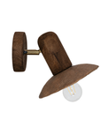 Naya Sculptural Composite Wall Sconce | Dark Roast