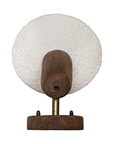 Naya Sculptural Composite Sconce | Light Roast
