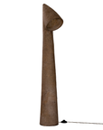 Nhara Sculptural Composite Floor Light | Dark Roast