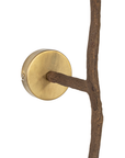 Nuuri Sculptural Composite Pendant Sconce | Dark Roast