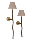 Nuuri Sculptural Composite Pendant Sconce | Dark Roast