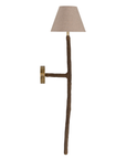 Nuuri Sculptural Composite Pendant Sconce | Dark Roast