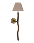 Nuuri Sculptural Composite Pendant Sconce | Dark Roast