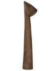 Nhara Nhara Sculptural Composite Floor Light | Dark Roast