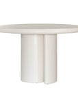 Salalah Dining Table 1.2m | High Gloss Vanilla