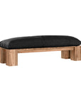 Simbah Bench Cover | Luxury Black Uniqwa x Lauren Eloise