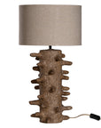 Sula Table Lamp | Lamp Sculptural Composite | Dark Roast