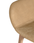 Trulli Barchair | Aniline Leather | Cashew