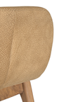 Trulli Barchair | Aniline Leather | Cashew