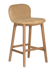 Trulli Barchair | Aniline Leather | Cashew