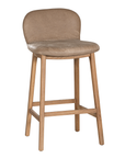 Trulli Barchair | Aniline Leather | Enoki Brown