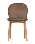 Trulli Dining Chair | Buffalo Leather | Mushroom Brown