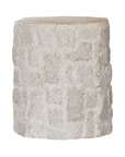 Boba Fossil Stone Side Table | Natural