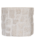 Boba Fossil Stone Side Table | Low | Natural