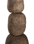 Lulah Table Lamp | Sculptural Composite | Dark Roast Uniqwa Collections