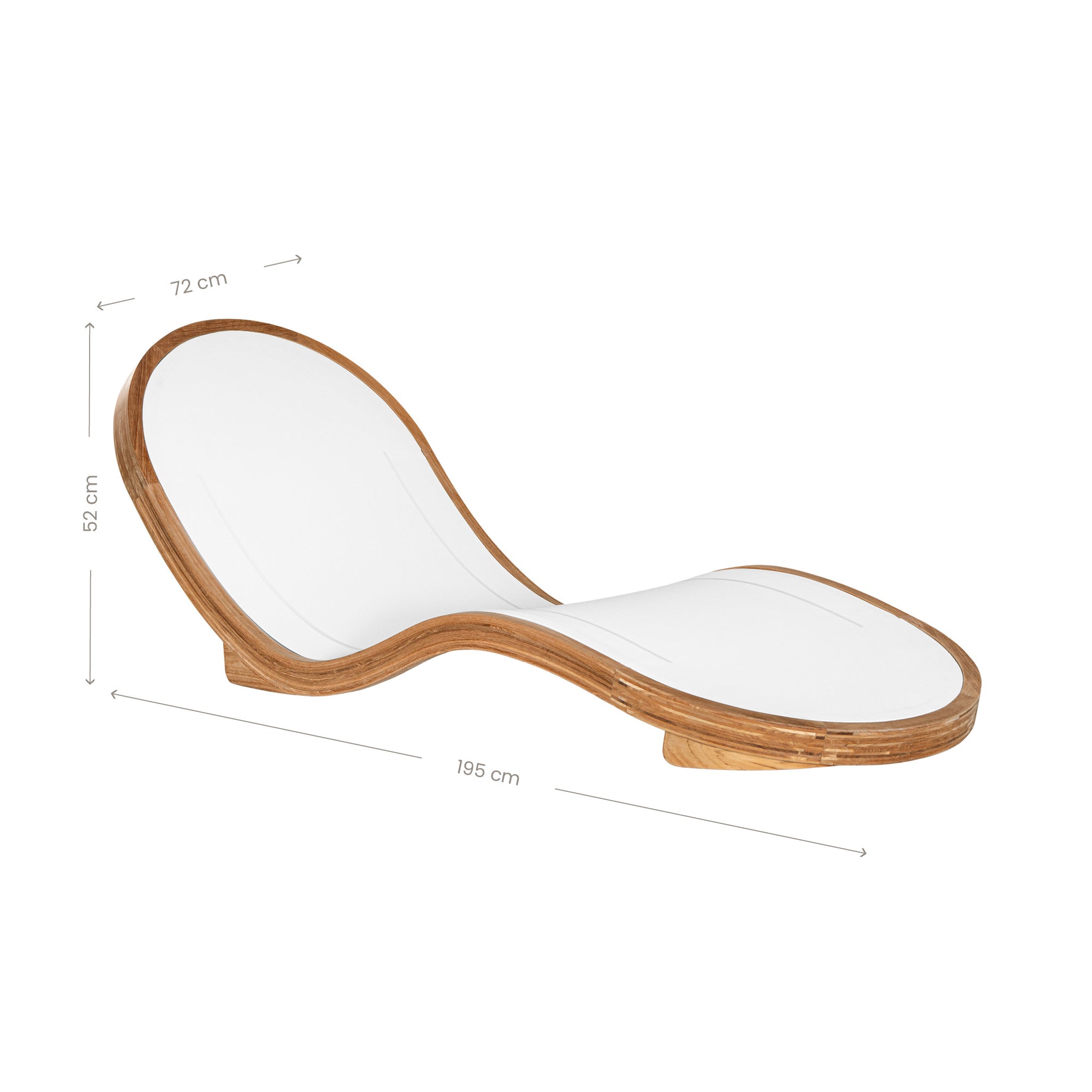 Mykonos Curved Sun Lounger Uniqwa Collections