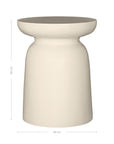 Akoni Side Table | Large | Resin Uniqwa Collections