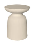 Akoni Side Table | Small | Resin Sand Uniqwa Collections