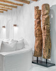 Amia Wall Lamp | Sculptural Composite | Light Roast Uniqwa Collections