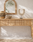 Bamboo Console Table | Blonde Designed by Charl van Heerden