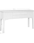 Bamboo Console Table | White Designed by Charl van Heerden