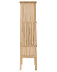 Bamboo Tall Cabinet | Blonde Uniqwa Collections