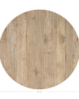 Brunswick Table | Round | Elm Brunswick Bar Table Top Uniqwa Collections