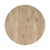Uniqwa timber bar table top in elm, suitable for commercial and hospitality settings.