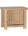 Bulu Bedside Right Hand Door Uniqwa Collections
