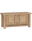 Bulu Two Door Entertainment Unit / Oversized Bedside Uniqwa Collections