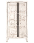 Bulu Tall Cabinet | White Uniqwa Collections
