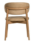 Capri Dining Chair | Buffalo Leather | Savannah Nut Uniqwa Collections